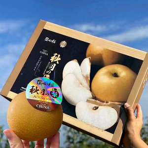 日本引种匠心极秋月梨7斤多汁当季蜂蜜梨新鲜水果雪梨礼盒装包邮