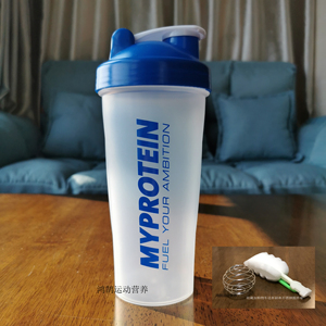 Myprotein熊猫摇摇杯 健身蛋白粉增肌粉奶昔水杯骑行搅拌球带刻度