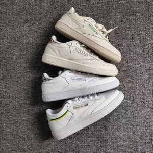 Reebok Club C85女牛皮耐磨复古休闲板鞋EG5984BS8242H67805/6