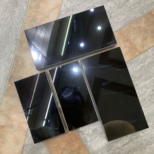 中国黑亮面18厚石英砖水池光面中国黑亚光pc砖600x1200仿石材水景