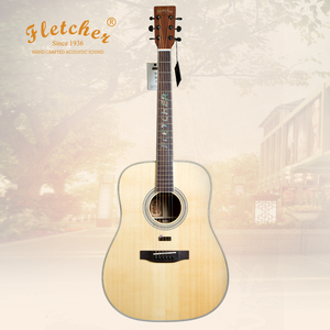 弗莱契尔fletcherv550sr41寸民谣吉他单板初学者学生入门乐器