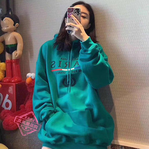 balenciaga/巴黎世家 20新款 皇家麦穗刺绣双b连帽卫衣男 帽衫女