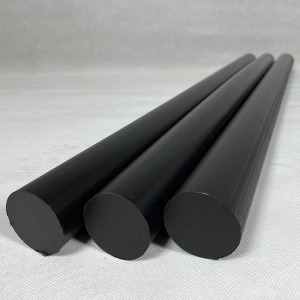 黑色尼龙棒圆柱实心耐磨30/40/50/60/70/80/100mm塑料棒材纯料棒
