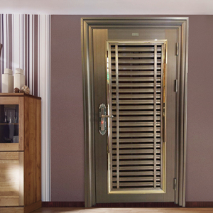 鸿福金门不锈钢大门 防盗门