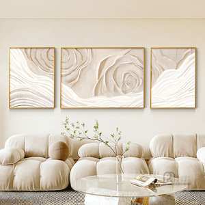 客厅壁画现代简约温馨