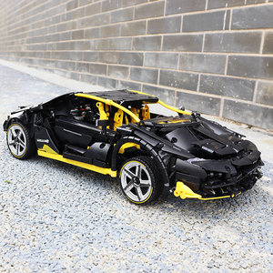 兼容乐高跑车积木拼装兰博基尼电动遥控moc汽车模型大人组装玩具