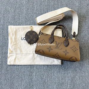 Louis Vuitton Lv Onthego East-Wast新款横版小号拉链斜挎单肩包
