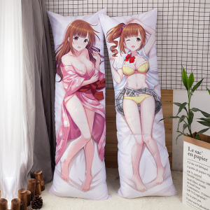 偶像大师灰姑娘女孩 岛村卯月 动漫双层等身抱枕 2wt抱枕套