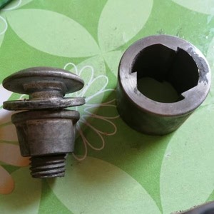 公路波形护栏板防盗螺丝套筒m16锥形螺丝三齿型拆装螺丝套筒