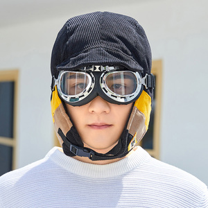 啄木鸟帽子男冬季保暖青年户外骑行防风帽子防雾眼镜雪地帽雷锋帽