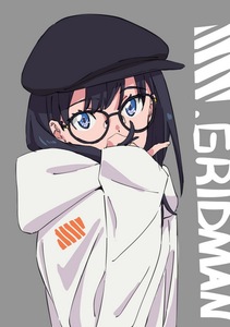 ssssgridman 电光超人古立特 宝多六花 新条茜 塑料 海报 挂画252