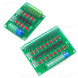 8路 光电隔离 模块 PLC信号 电平电压转换板 NPN输出 DST-1R8P-N