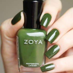 正品zoya指甲油分装zp524流行草木原谅绿持久无毒快干网红色美甲