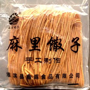 淮滨麻里馓子贡馓河南特产手工馓子油炸馓子麻花零食2斤包邮