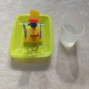 幼儿园科学区玩水区游戏活动材料 幼儿园自制水车水轮游戏玩教具