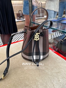 burberry/博柏利新款mini格纹水桶 手提斜挎女包_阿里巴巴找货神器