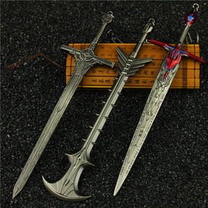 变形金刚5武器周边 擎天柱星辰剑合金模型 变5凯德威震天金属挂饰