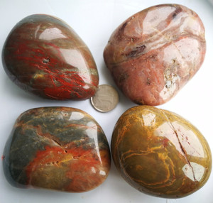 特大号 五彩石保证纯天然雨花石原石 观赏石化石象形石