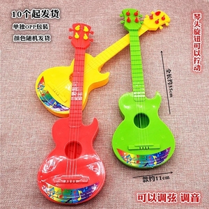 W060B 网红儿童塑料吉他玩具+10起乐感训练夏威夷尤克里里ukulele