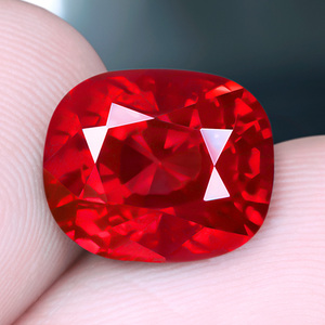 天然红宝石尖晶石水晶石海蓝宝裸石原矿直播专拍