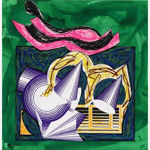 t661【美国】弗兰克·斯特拉frank stella抽象绘画拼贴雕塑图库