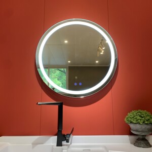 智能浴室镜带灯led镜现代墙挂式触摸屏卫生间洗手台发光防雾镜子