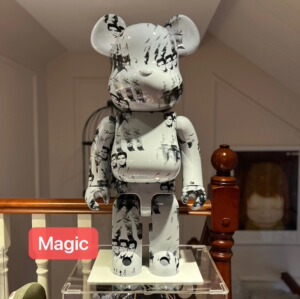 bearbrick andy warhol elvis 安迪沃霍尔 猫王 1000% 积木熊