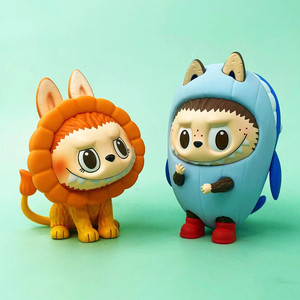 1个包邮themonsters精灵动物盲盒popmart泡泡玛特labubu手办玩具