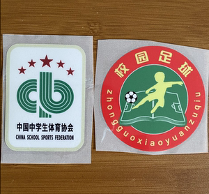 中国中学生体育协会校园足球cssf中体协烫印logo队徽diy定制