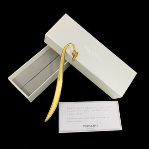 软甜可爱别致珍珠蝴蝶结书签拆信刀mikimoto御木本限量周边礼物