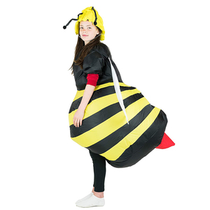 可爱昆虫蜜蜂大黄蜂充气表演服装年会学校酒吧人偶活动cos服男女