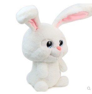 爱宠大机密2小蓝兔白兔 电影兔子毛绒公仔玩具玩偶雪球小白蓝队长