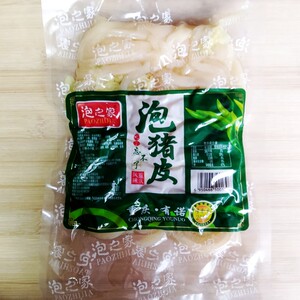 泡之家重庆风味泡椒猪皮248g袋装真空开袋即食零食开味小吃下酒菜