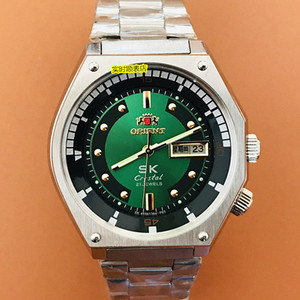 日本东方双狮空霸sk全自动机械表男表中老年怀旧手表老款库存手表