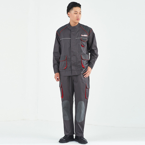 保时捷汽车4s店长袖工作服售后工装套装定制车间维修技师汽修厂服
