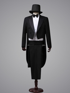 英式管家服装男出租男士燕尾服演出指挥伴郎服魔术师合唱团舞蹈服