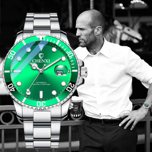 杰森斯坦森同款手表男士机械全自动黑绿水怪十大品牌正品钢带水鬼