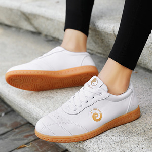 打太极拳练功服女鞋子武术比赛专用表演的晨练鞋男式八段锦练功鞋