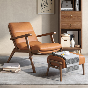 折叠躺椅午休实木