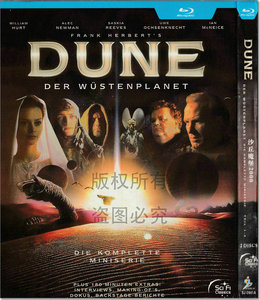 科幻动作电影 沙丘魔堡2000 1080p高清bd蓝光2碟dvd光盘