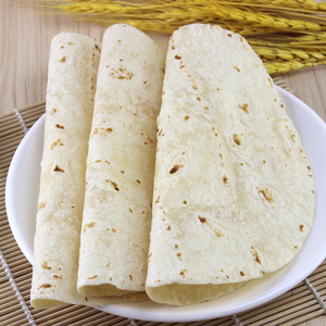 麦西恩 8寸面饼皮 老北京卷皮 墨西哥鸡肉卷饼皮春卷皮 12张