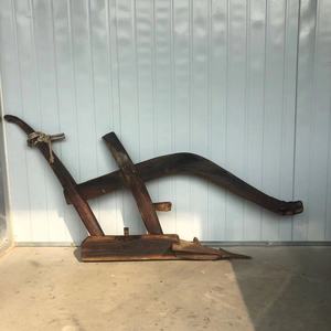 民俗老物件老犁 农耕老木犁古代农业工具独犁影视道具农家院摆件