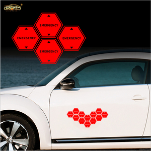 适用于eva neon突发紧急警示危险提示警报福音战士汽车车门贴纸