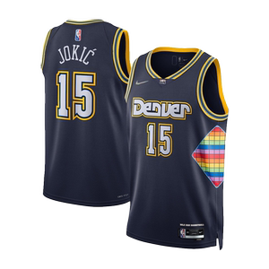 nba球衣75周年限定独行侠队77号东契奇15号约基奇篮球服背心套装