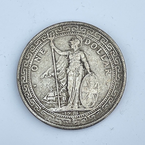 仿古做旧纯铜银元大洋老钱币外国站洋女神壹圆复古怀旧收藏外币