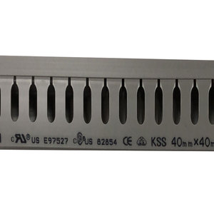 KSS绝缘配线槽HD-0.7  MD-0.7 (20宽*20高）灰色配电箱PVC走线槽