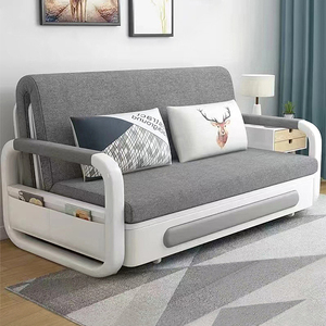 多功能折叠沙发床拉伸两用1米5单双人带储物可拆洗佳家享工厂定制