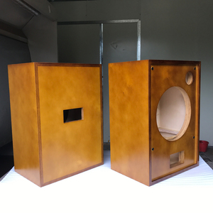 定制新款夹板diy仿古全屏音箱12寸10寸空箱体外壳实木一对mk订做