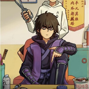 刺客伍六七魔刀千刃一米刺客五六七刀剪刀剑玩具魔刀伍cos手办周