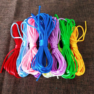 DIY编织线彩色绳子手工材料中国结绳子10色彩绳幼儿园线材